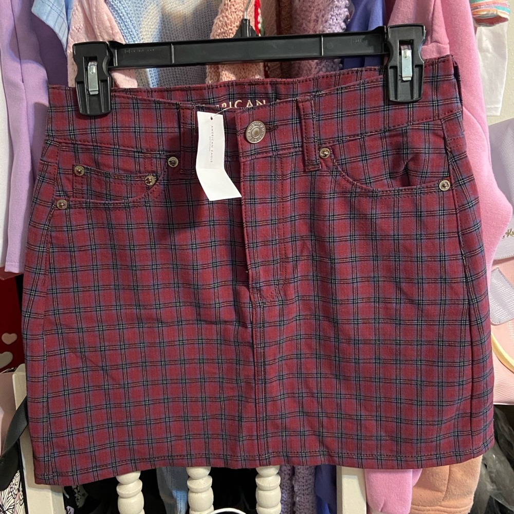 NWT American Eagle Outfitters Plaid Mini Skirt